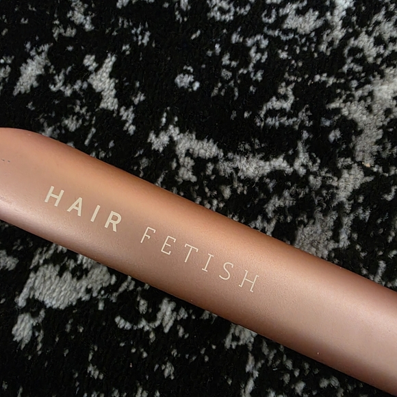 Hair Fetish Hedonist 1.25" Flat Iron with Japanese Tourmaline Plates Fire Opal - Picture 7 of 11